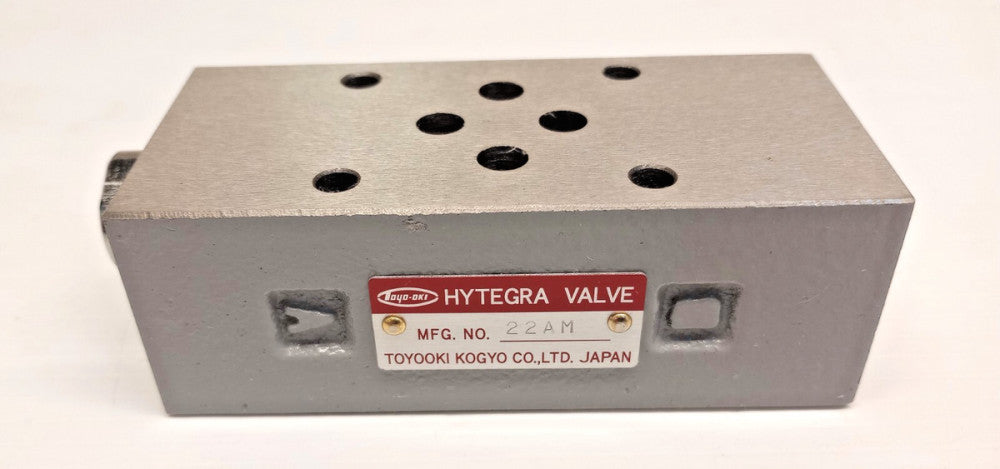 Toyooki HK3H-A-Y1-025B Hytegra Valve HK3HAY1025B