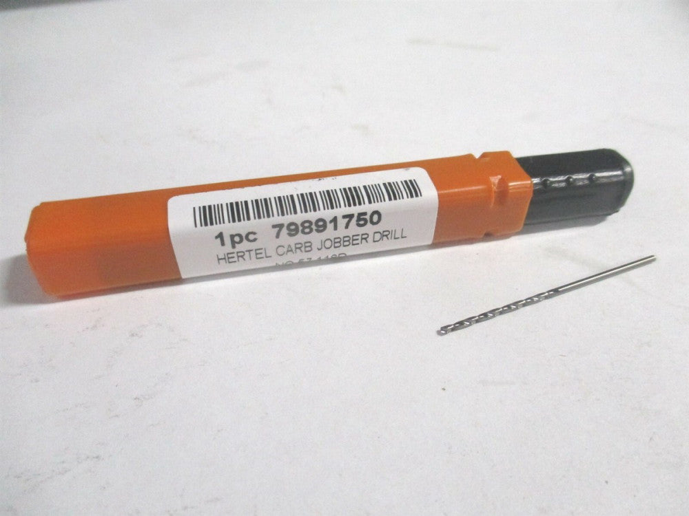 (79891750) #57 1-1/2" OAL118° Solid Carbide RH Straight Shank Jobber Drill 