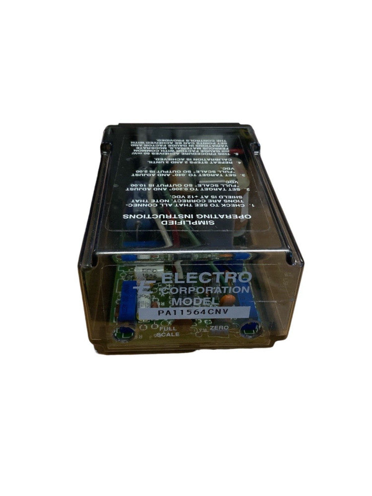 Electro Corporation PA11564CNV Transducer Input Relay Relay