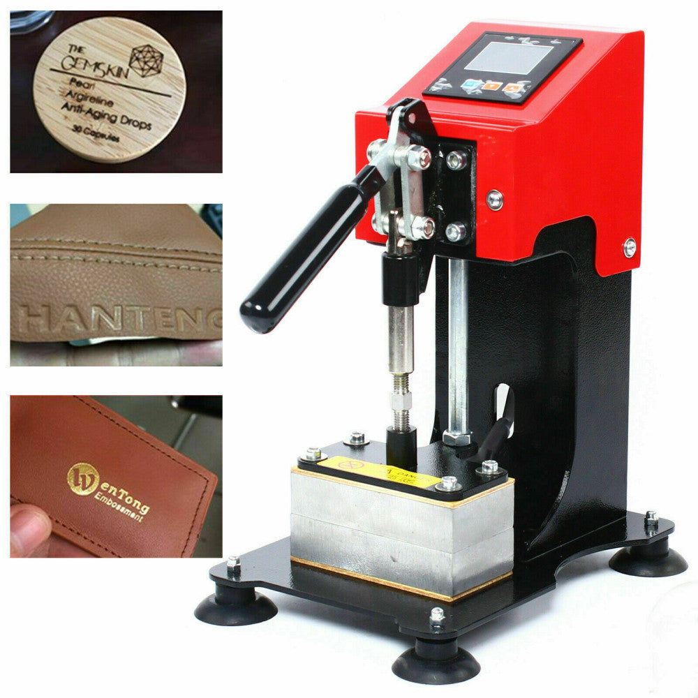 Manual Heat Press Machine Dual Heated Plates Upgraded Stamping Printer 900W
