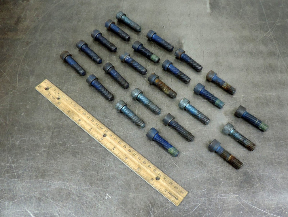 Industrial Socket Head Metric Cap Allen Bolt M12 x 45MM Lot of Twenty Three (23)