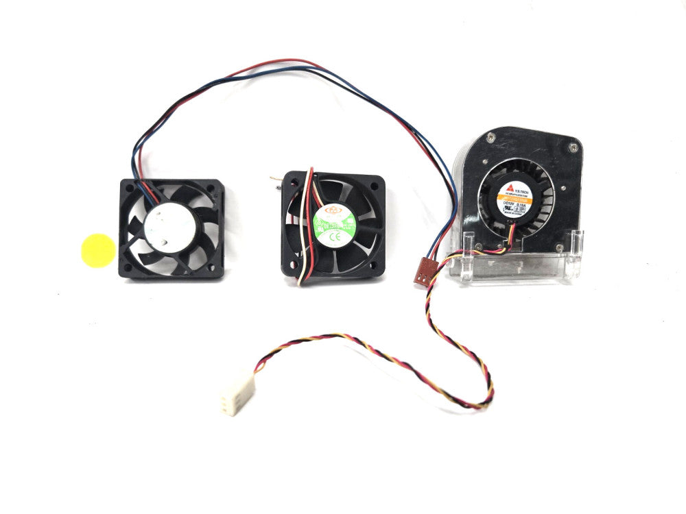 ASSORTED LOT OF COOLING FANS LOT OF 3