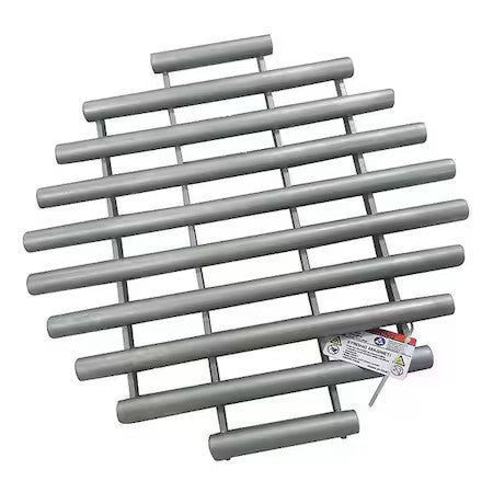 Zoro Select 34Ta16 Magnetic Grate,Round,Ceramic,20 In. Dia.