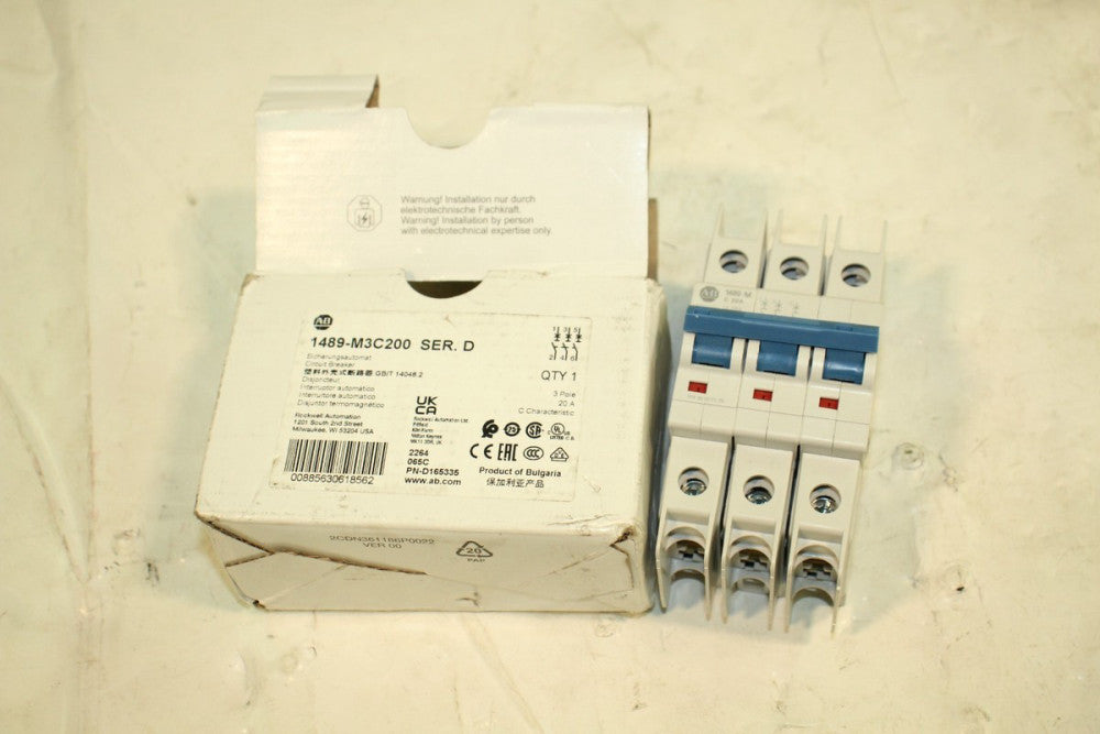 Allen Bradley Circuit Breaker 1489-M3C200
