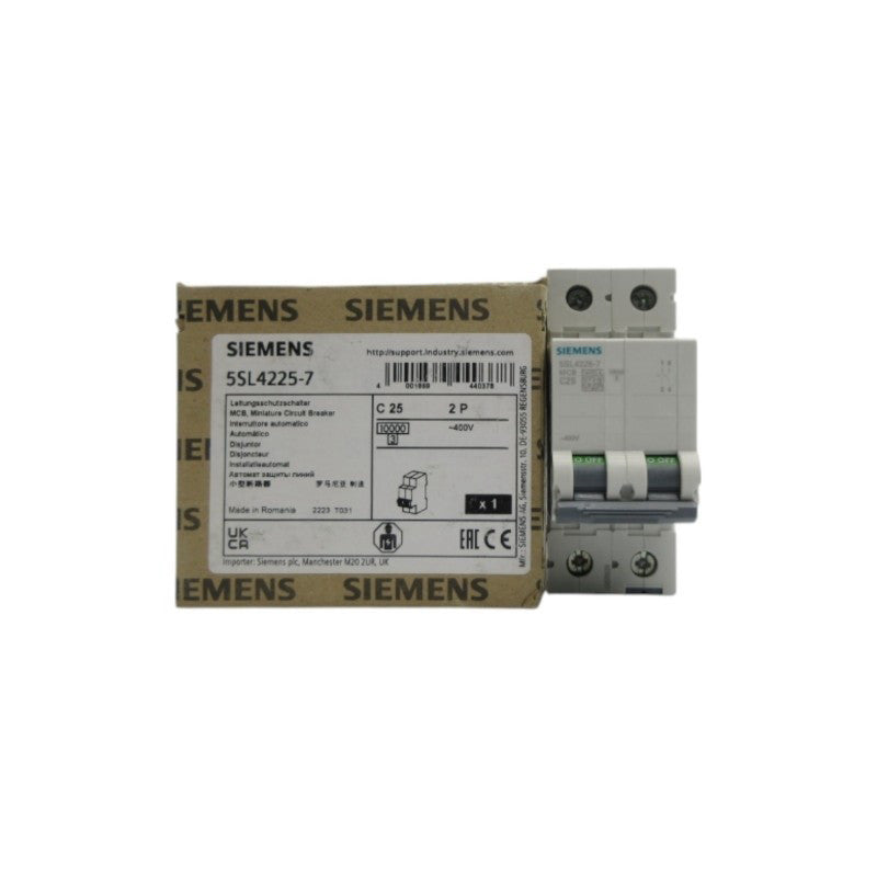 SIEMENS 5SL4225-7 400V 25A NSMP