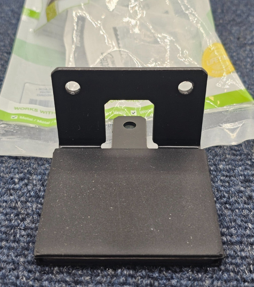 Barrette 73014321: Outdoor Living Gate Stop Steel Black w Hex Screws