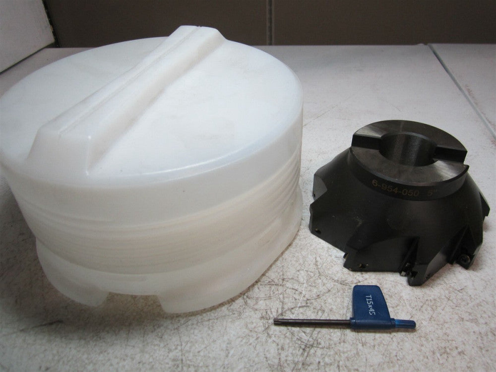 TMX (6-954-050) APX-D5.00-1.50-9-16. 5in 90° Arbor Mounted Face Mill