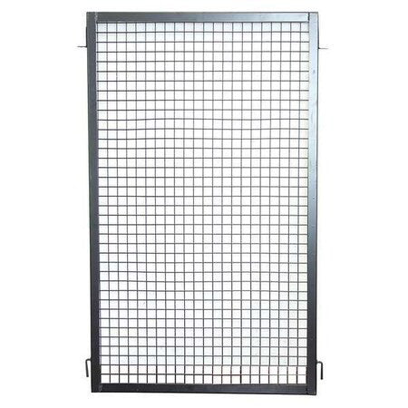 Zoro Select 19N873 Wire Partition Panel,W 2 Ft X H 5 Ft