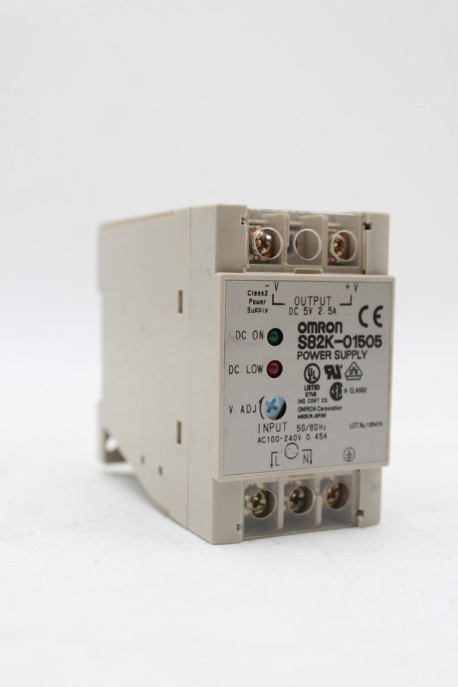 Omron S82K-01505 2.5 Amp Power Supply
