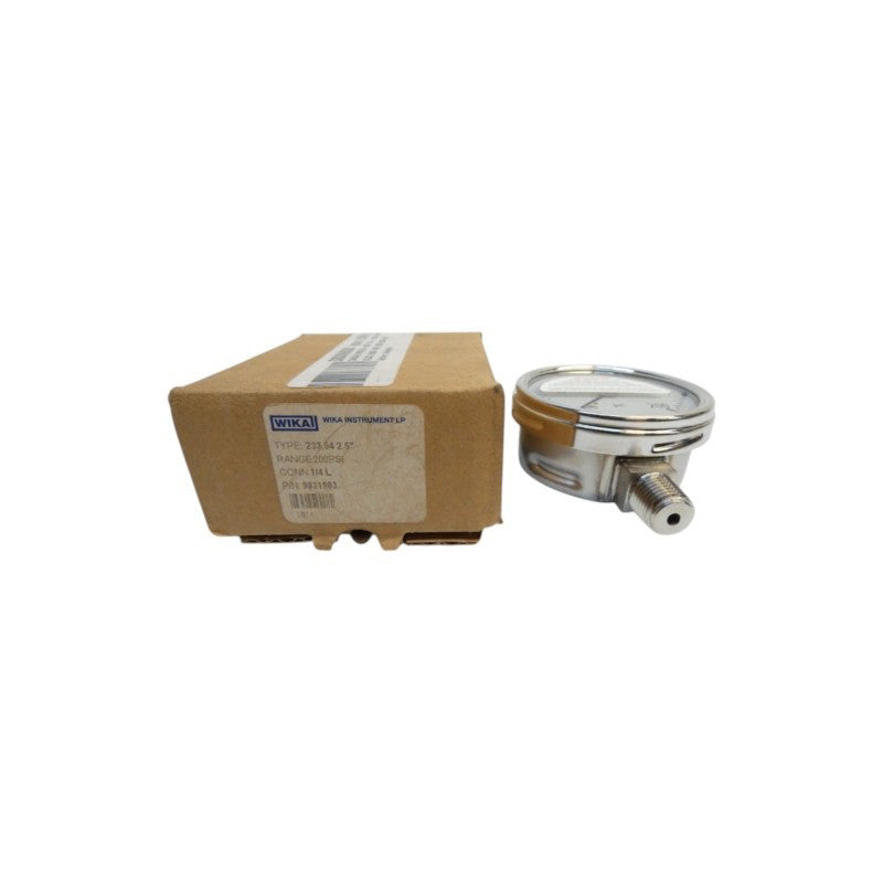 WIKA 9831903 233.54 2.5" 0-200PSI NSMP