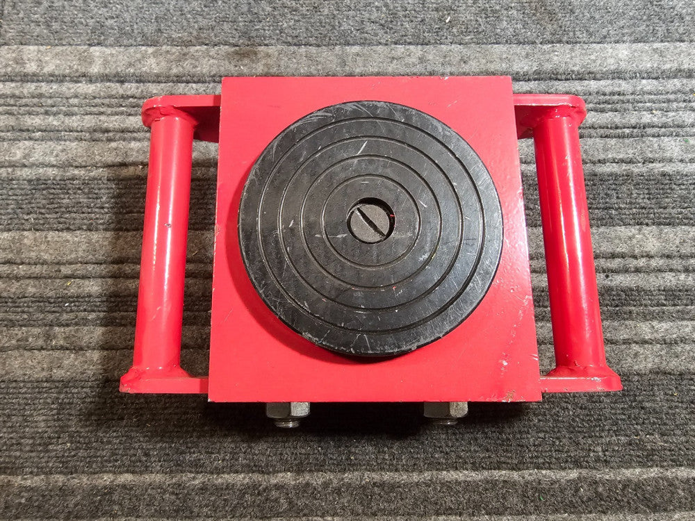 Vevor CRA Tank Truck 6 Ton Industrial Machinery Mover 360 Rotation Cap, Red