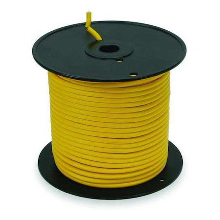 Zoro Select 2Tyj3 Portable Cord, Seow, 14 Awg, 2 C, Yellow, Tpe, Stranded,