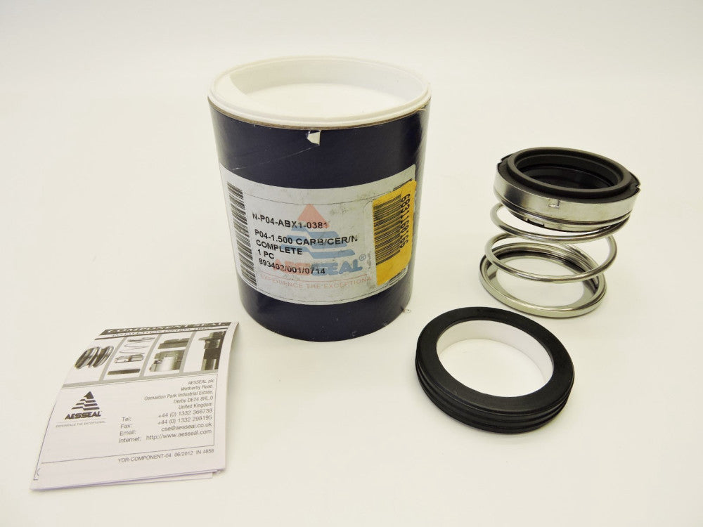 AES Mechanical 1.50" Shaft Seal Type 11 N-P04-ABX1-0381 P04-1.500 Carb/CER/N