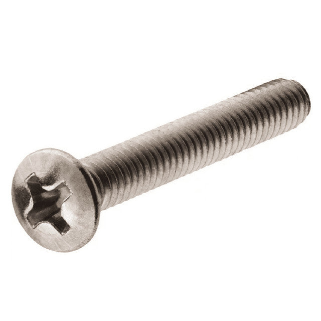 Hillman 882003 Oval-head Phillips Machine Screw, 1/4" -20 x 3/4", 2-Packs of 5