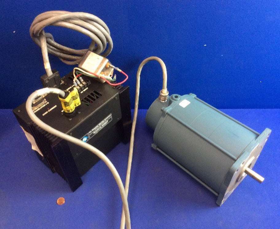 SUPERIOR SLO-SYN 6180-PI INDEXER MOTOR DRIVE & M172-FF-401 SLO-SYN STEPPER MOTOR