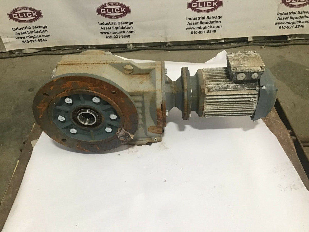Sew-Eurodrive KF87AM90DRN90L4TF helical-bevel gear reducer Ratio: 174.19:1