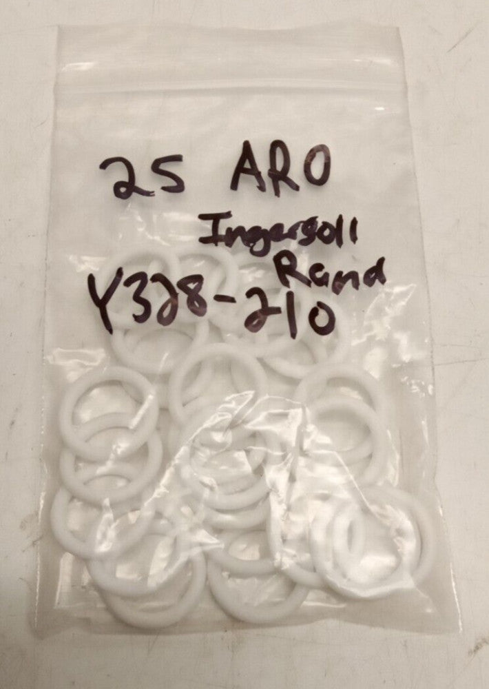 ARO Ingersoll Rand Y328-210 White Teflon O-RING (Lot of 25 Rings)