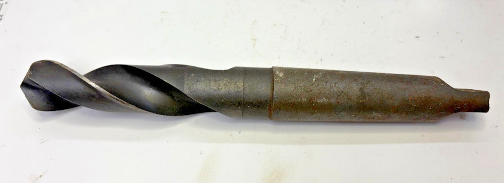 HERCULES #4 MORSE TAPER SHANK 1-3/16" DRILL BIT, OAL 10-3/8"