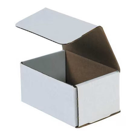 Zoro Select M643 6 In X 4 In X 3 In Inside H, Literature Mailer, White,