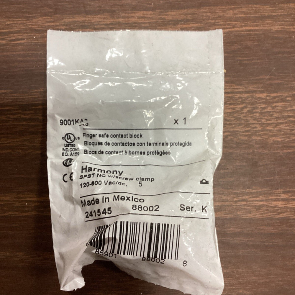 SCHNEIDER ELECTRIC 9001KA3 SER.K CONTACT BLOCK