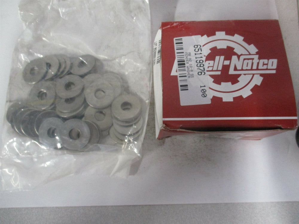 (MAFNW008OP) 8.4mm x 24mm18-8 Stainless Steel Fender Flat Washer - Pack of 50