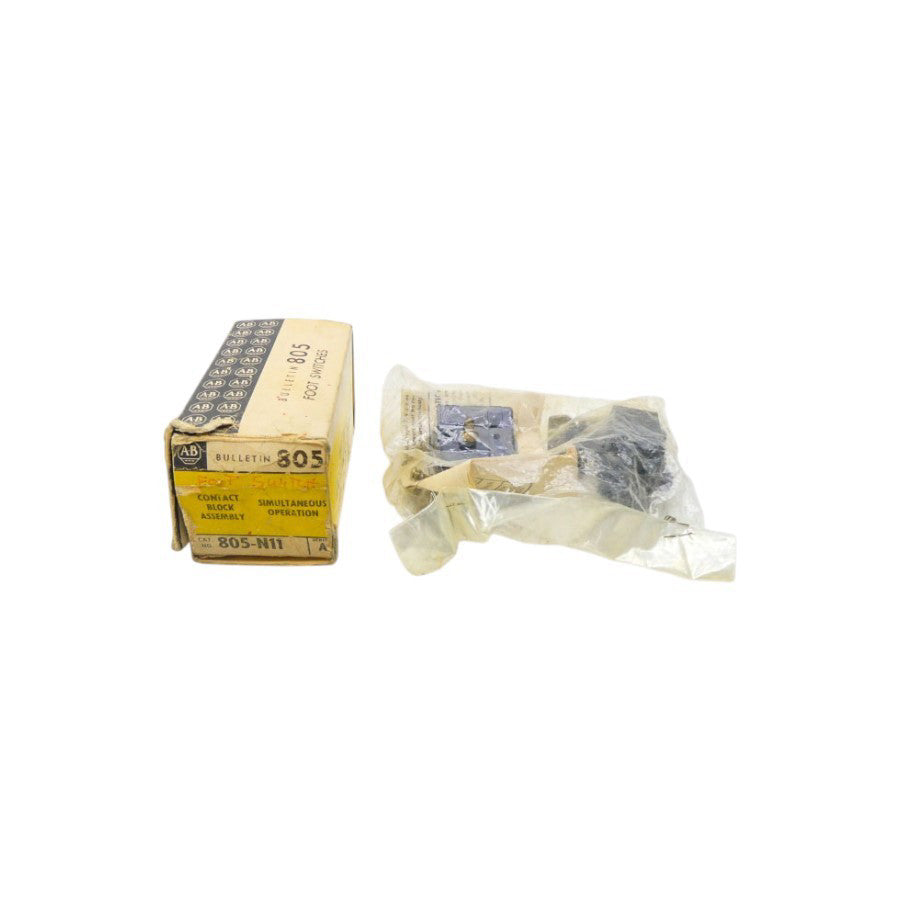 ALLEN BRADLEY 805-N11 SER. A (BK/YL) NSMP