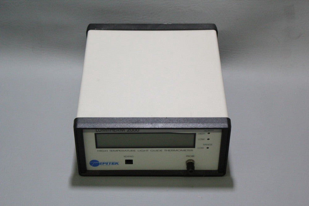 IPITEK LUMITHERM 2000 HIGH TEMPERATURE LIGHT GUIDE THERMOMETER