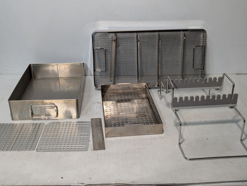 Stainless Steel Instrument Sterilization Case Assembly+Returns