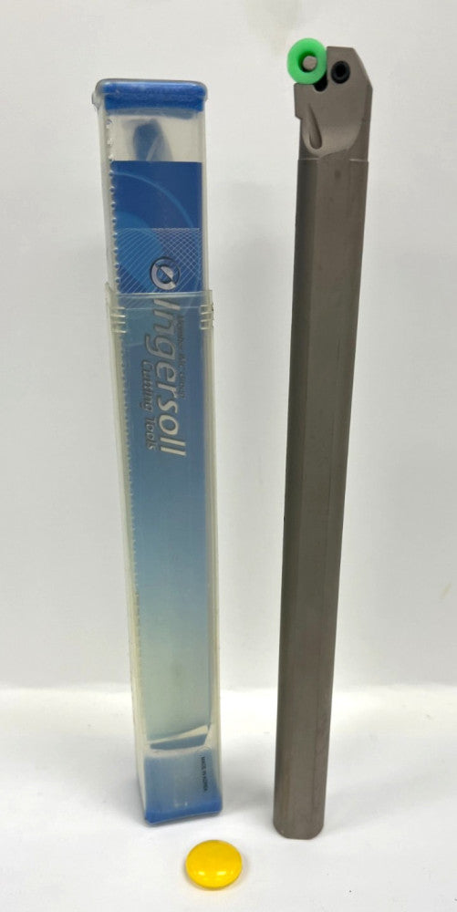 INGERSOLL A12S-HCLNR-33 INDEXABLE BORING BAR 1" MIN BORE 3/4" SHANK DIA OAL 10"