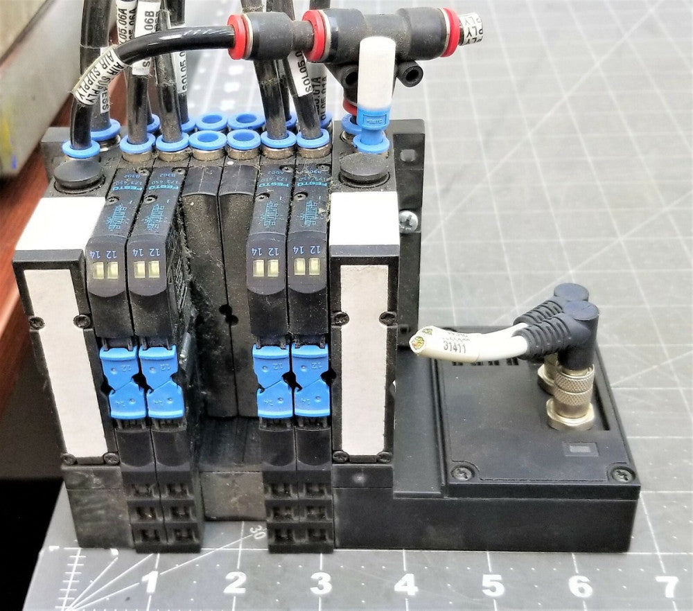 Festo CPA10 Valve Manifold (LOADED WITH EQUIPMENT SEE OUR LIST) [A1B2]