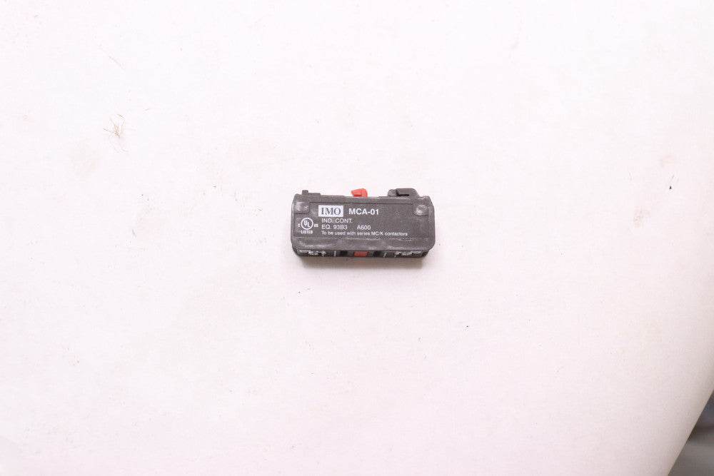 IMO Precision Controls Contact Block 1-Pole 10A 690V MCA-01 