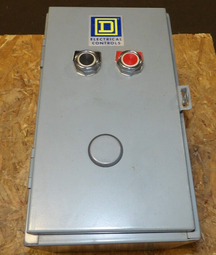 NEW SQUARE D 30 AMP ENCLOSED LIGHTING CONTACTOR 600 VAC 240 V COIL 8903SMG10