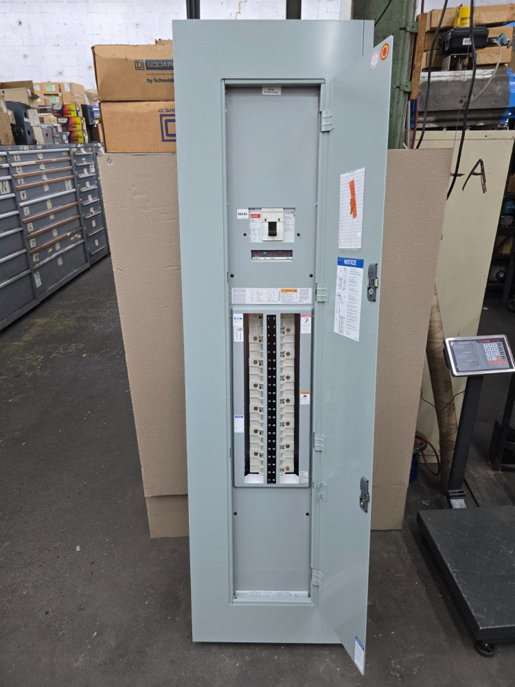 New Eaton 400 Amp Main Breaker PRL2A Panelboard 480Y/277 VAC 3P/4W 42C HKD3400F