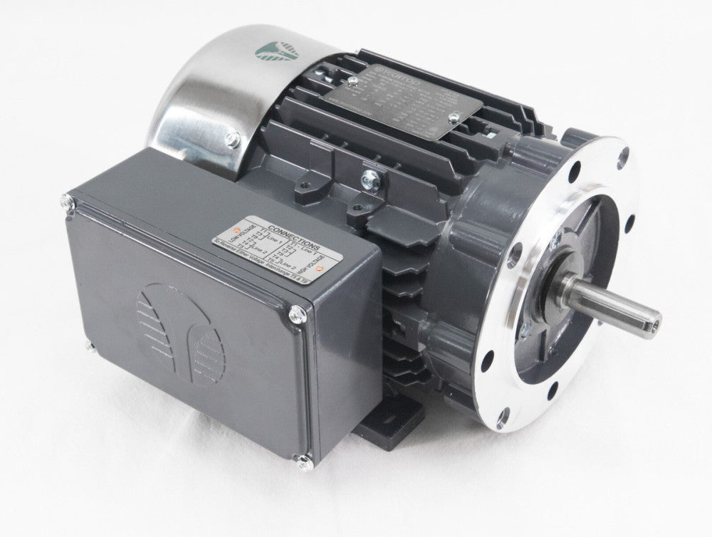 Techtop Cobra Electric Motor 3/4 HP 1800 Rpm 1-PH 115/208-230 Volt 56C Frame