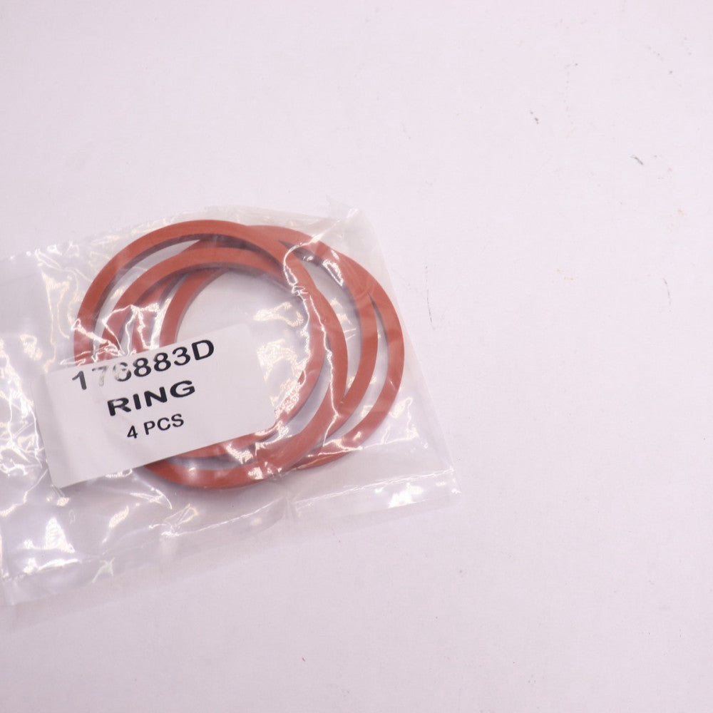(4-Pk) O-Ring Red 176883D