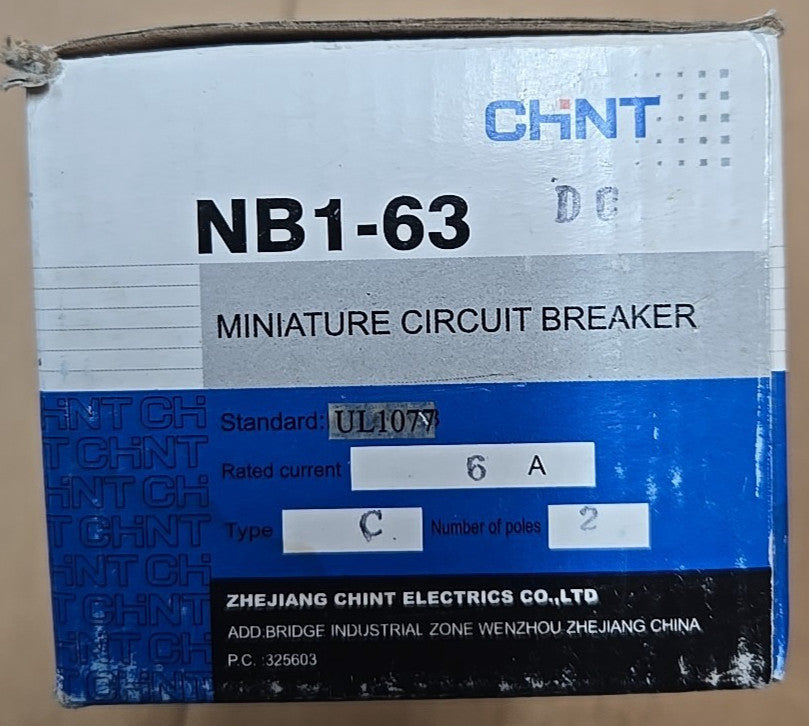 CHINT NB1-63 C6 2P