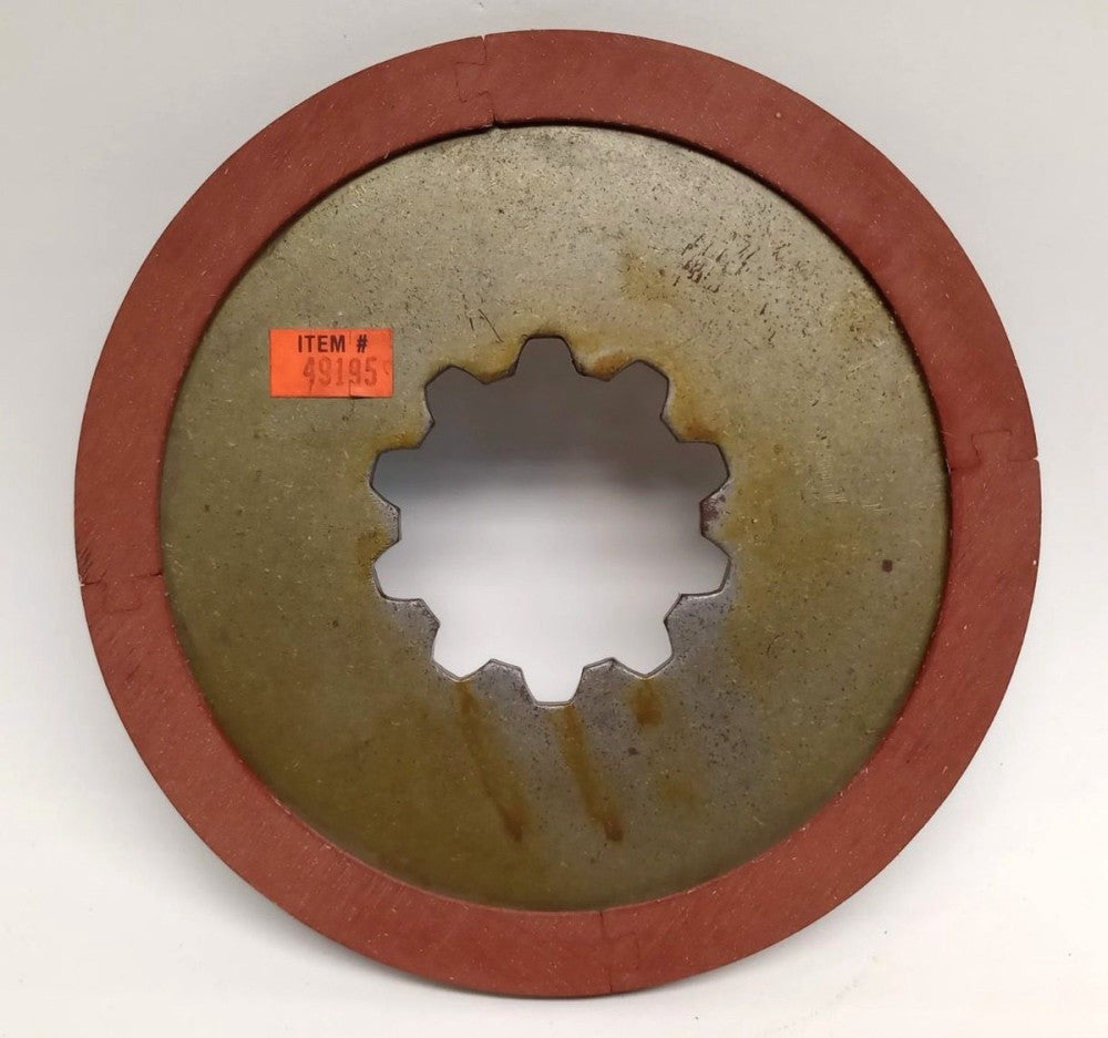 Disc 49195 Brake/Clutch Disc 5-3/4"OD 1/4" Thick 10Spline 2-3/16" Spline