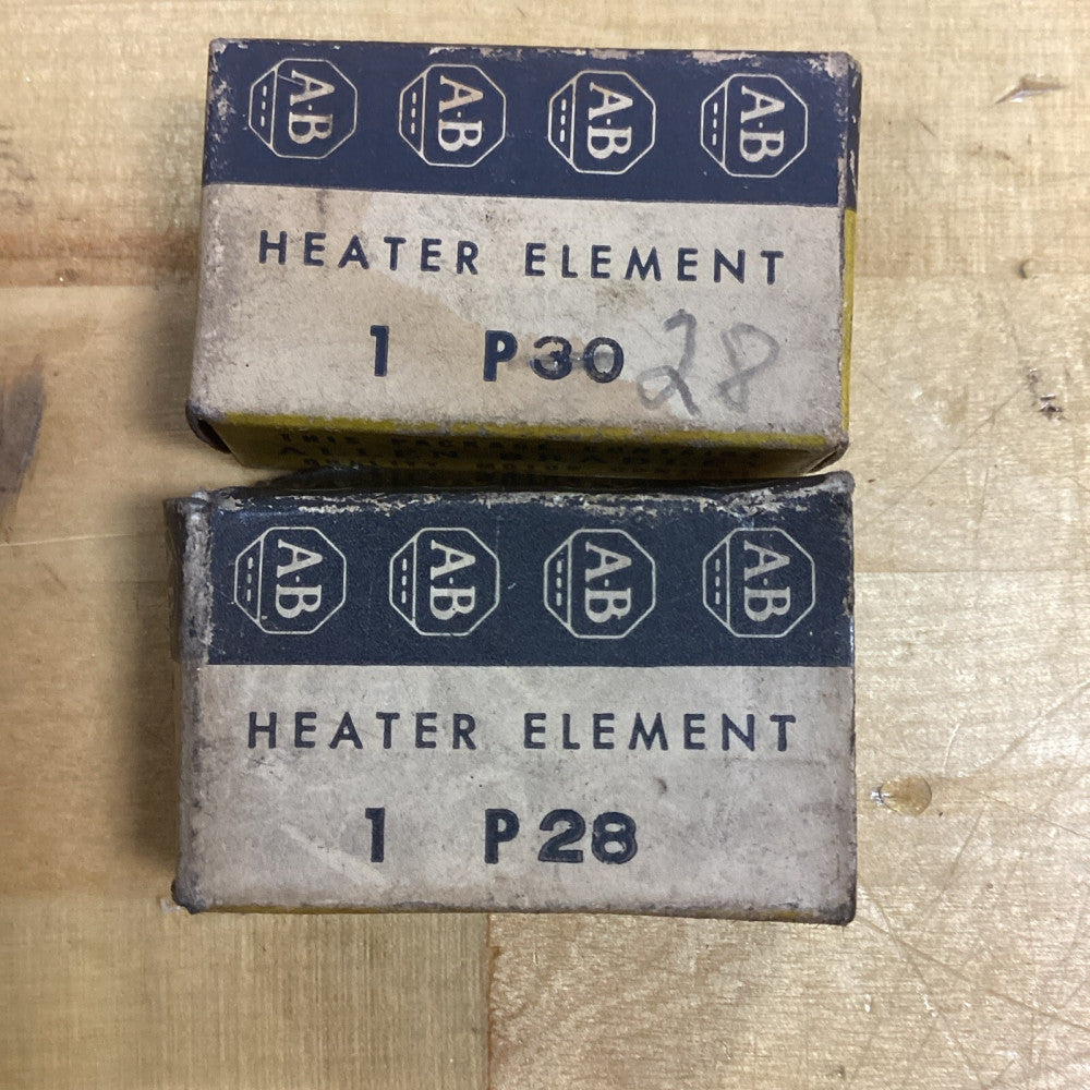 ALLEN-BRADLEY P28 Heater Element Lot Of 2 G57