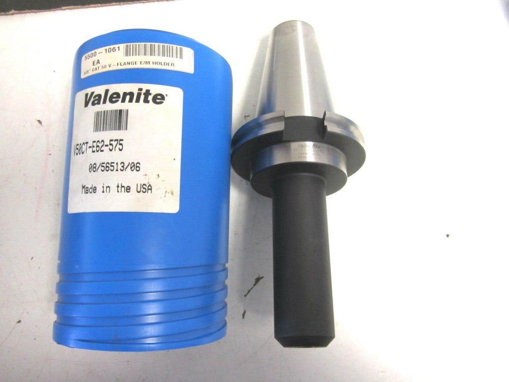 Valenite (V50CT-E62-575) CAT 50 V-Flange End Mill Holder 