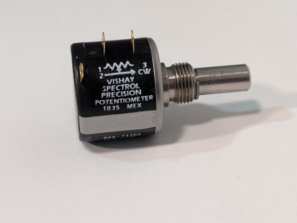 Vishay 534-11103 Precision Rotary Potentiometer, 10K +/- Ohm Resistance