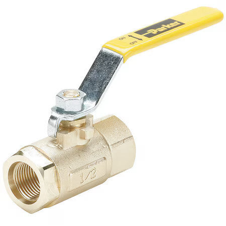 Zoro Select Xv506p-12 3/4" Sae Female Brass Ball Valve Inline