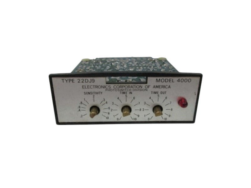 ECA 22DJ9-4000 PHOTOSWITCH TIME DELAY CONTROL MODULE  UNMP