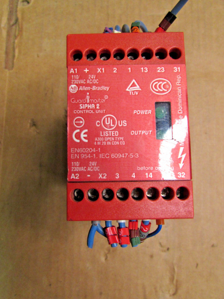 ALLEN BRADLEY GUARDMASTER, 440N-S32021 B, SIPHA 2 CONTROL UNIT, MAKE OFFER!!