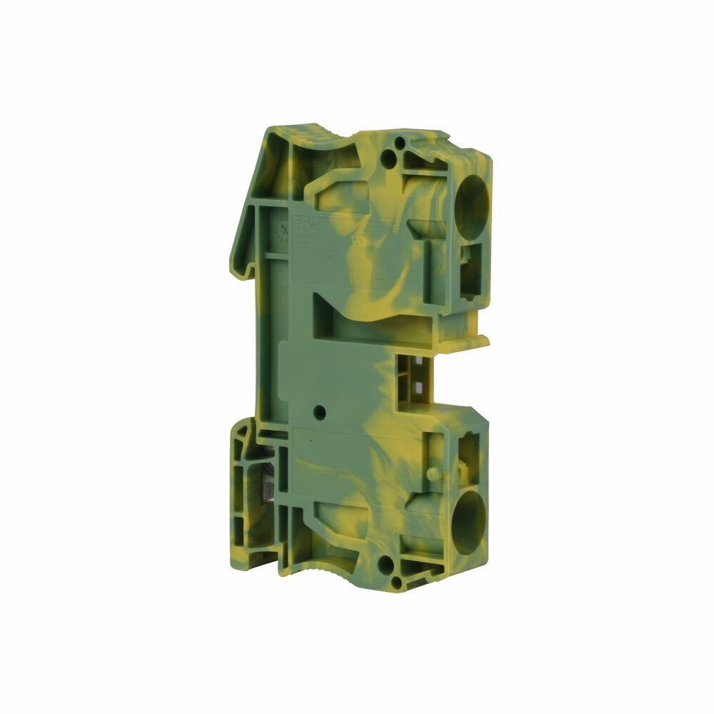 Box of 10 Eaton Ground Terminal Blocks 14-2 AWG DIN Rail XBPT35PE Factory Sealed