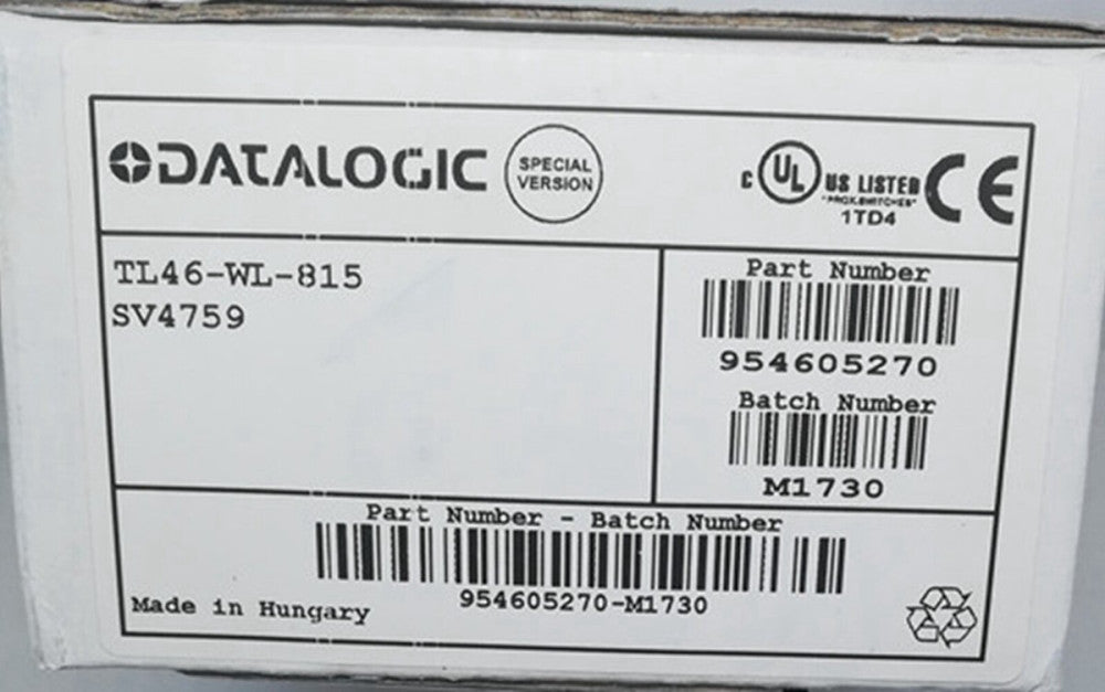NEW DATALOGIC TL46-WL-815 Color sensor