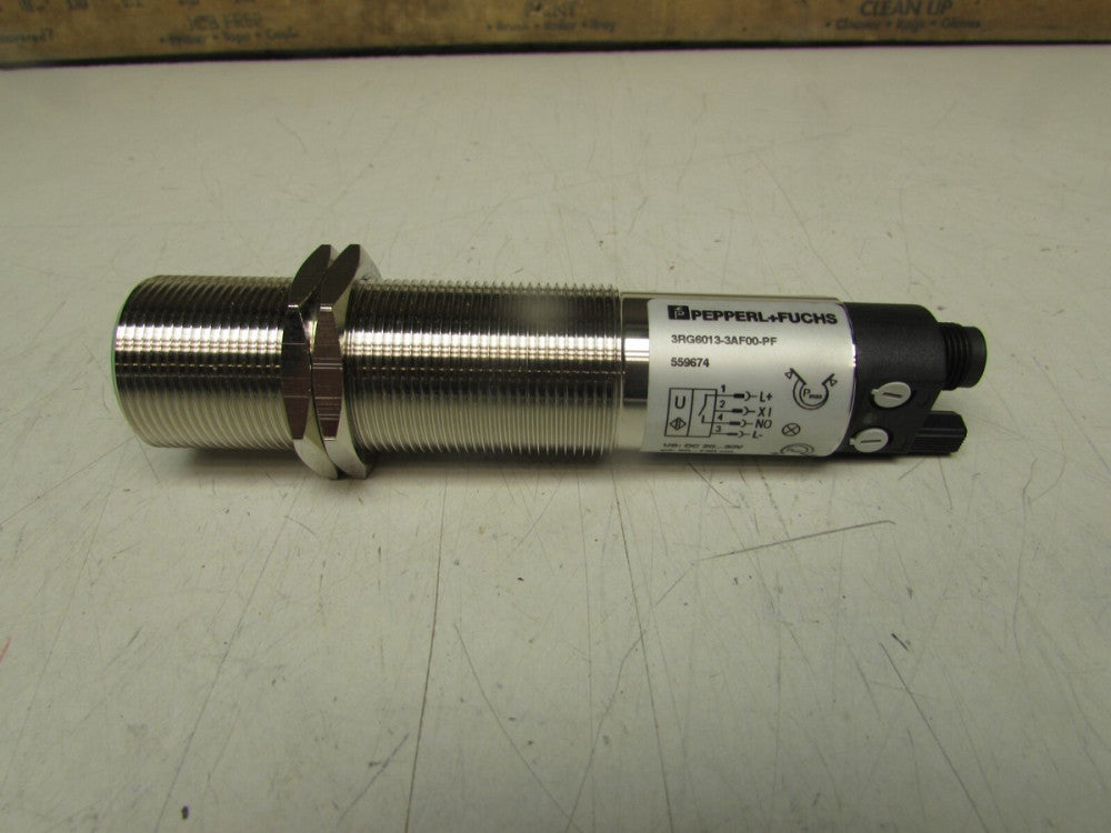 PEPPERL+FUCHS RG6013-3AF00-PF, ULTRA SONIC SENSOR, N/NIB! MAKE OFFER!