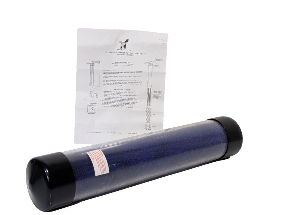 Arrow Pneumatics RC30-3 Blue Bead Cartridge for Clear Advantage Dryer