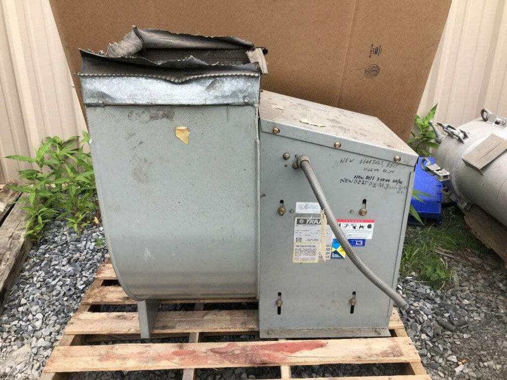 Trane CUBA167JCA1F0A002BC Exhaust Power Ventilator 1HP 460V 1408RPM 3PH