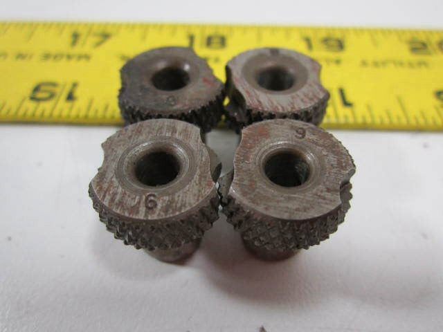 (SF24-6) #6 x 3/8 x 3/8" Slip Fixed Renewable Drill Bushings - Lot of 4 