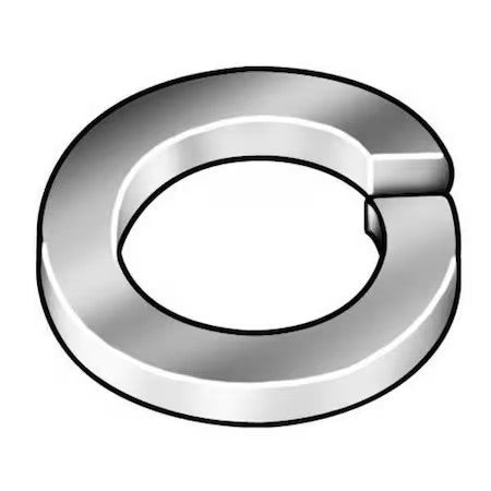 Zoro Select Lwlis087usa-025Bx Split Lock Washer, For Screw Size 7/8 In Steel,